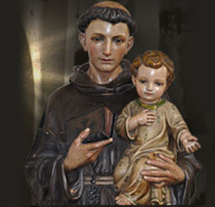 Saint Antony and Child Jesus